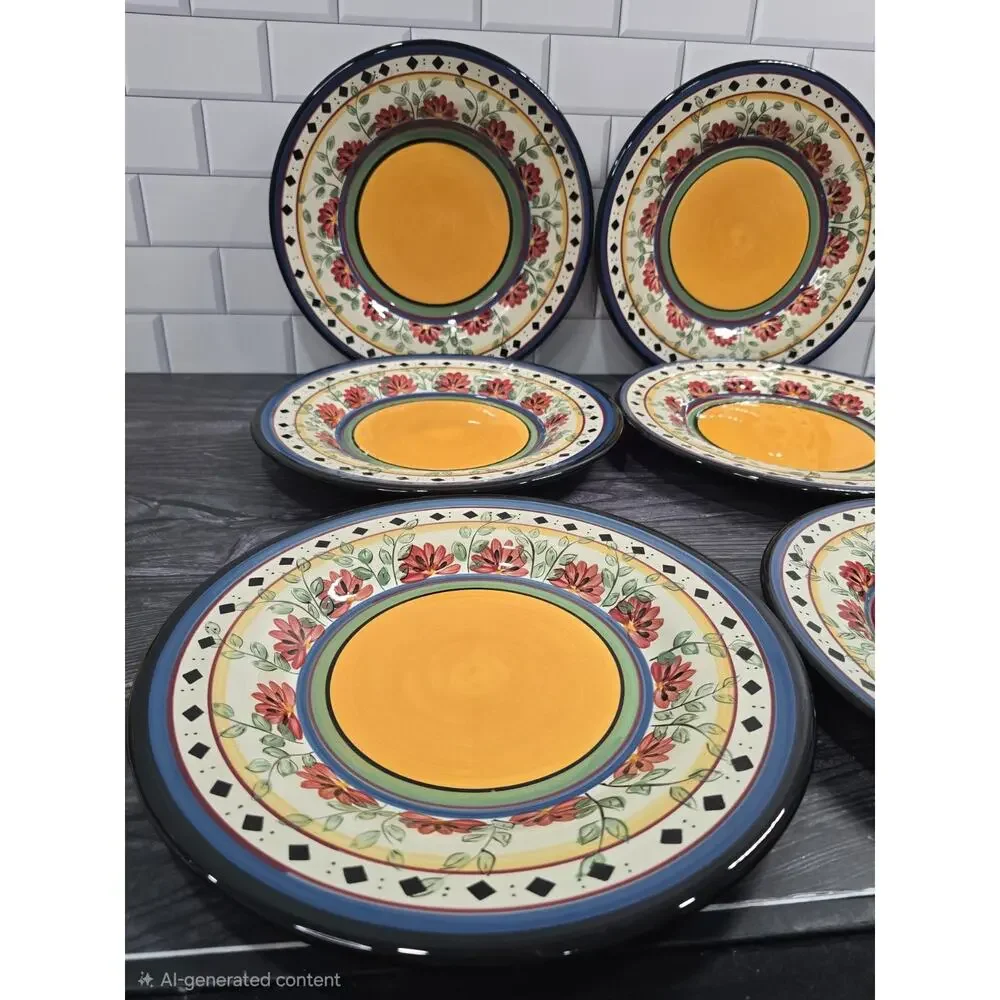 Pier 1 Alexandria Dinner Plate 11.25